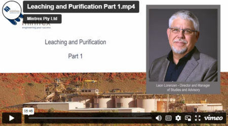 Leaching and Purification Video Screenshot